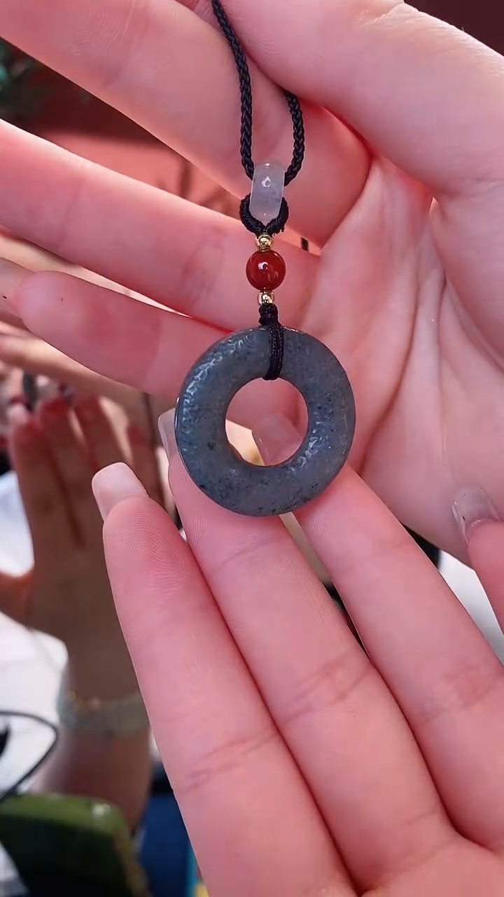 【闪购商品】和田玉挂件未镶嵌玉环