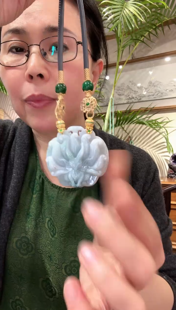 【闪购商品】翡翠颈饰未镶嵌国风