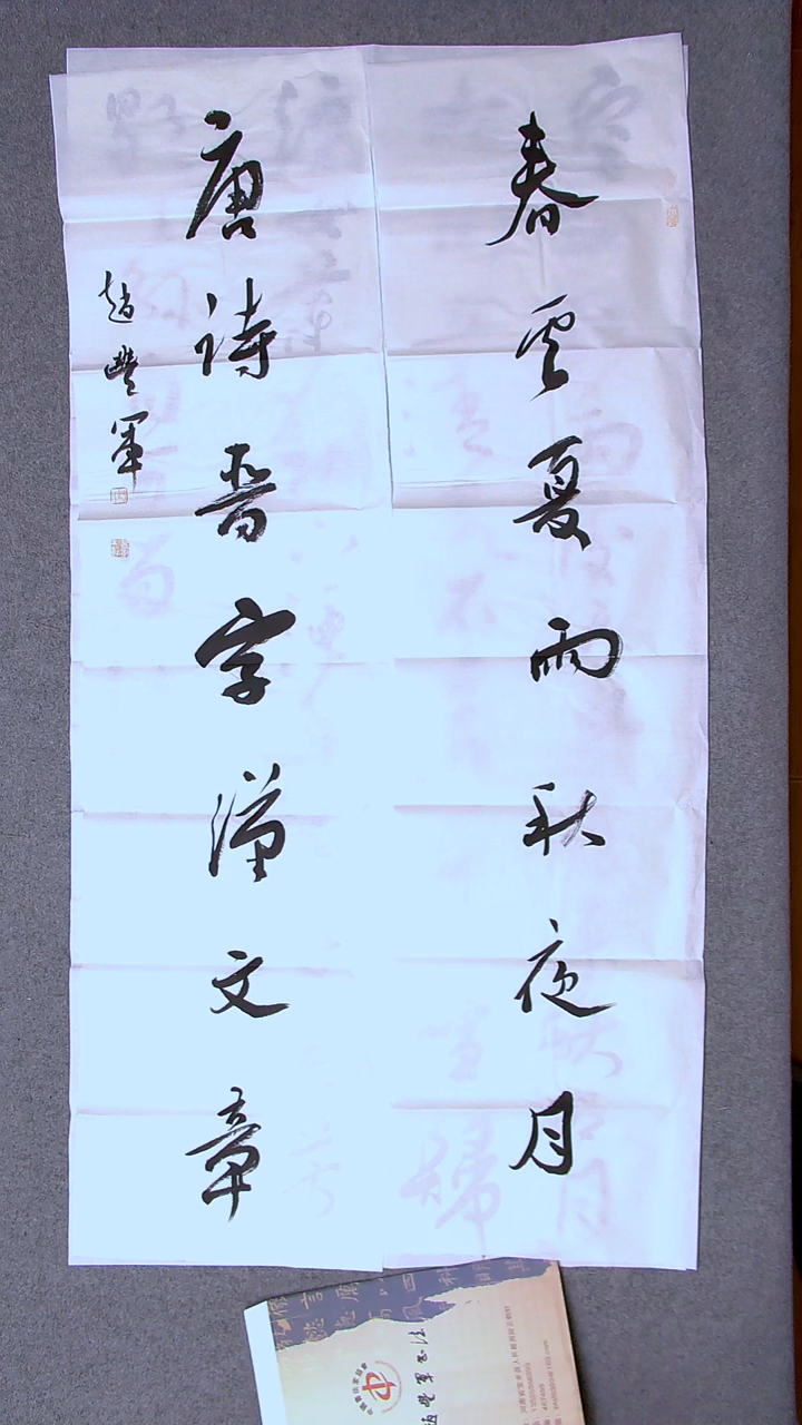 书法赵丰军 河南平顶山 中堂（4）