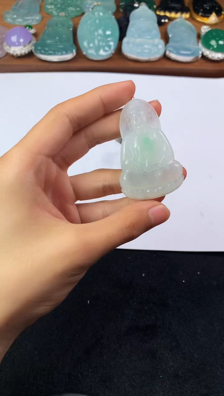 定制翡翠未镶嵌S毛货不退不换