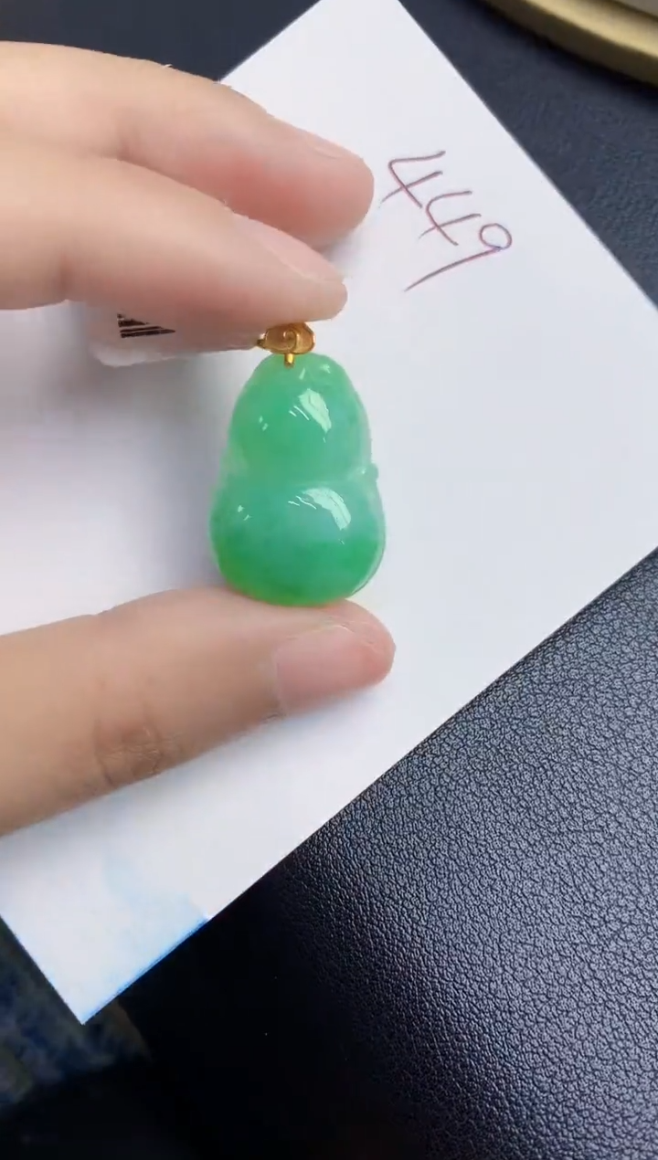 【闪购商品】翡翠18K金镶嵌颈饰000000000