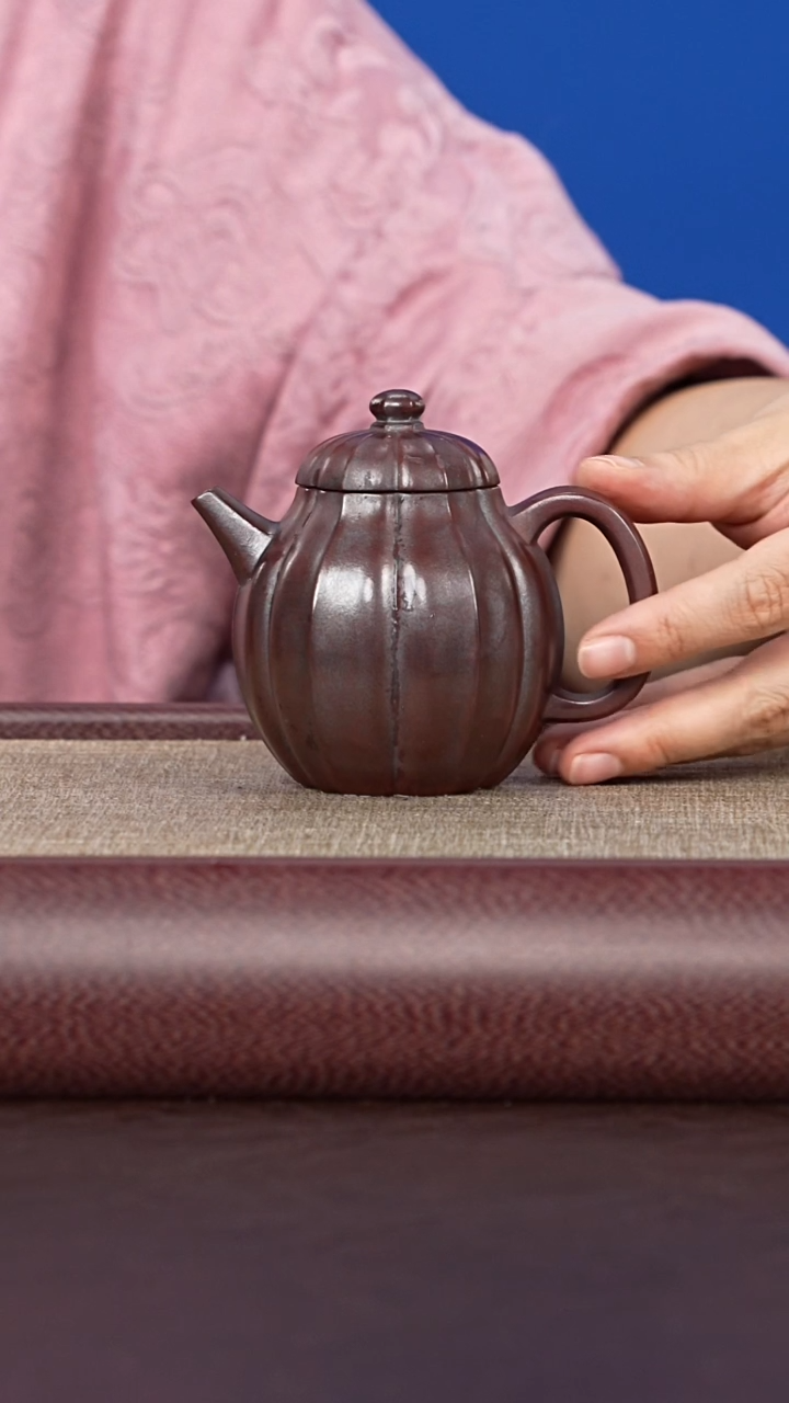 紫砂供春道婷婷紫砂46