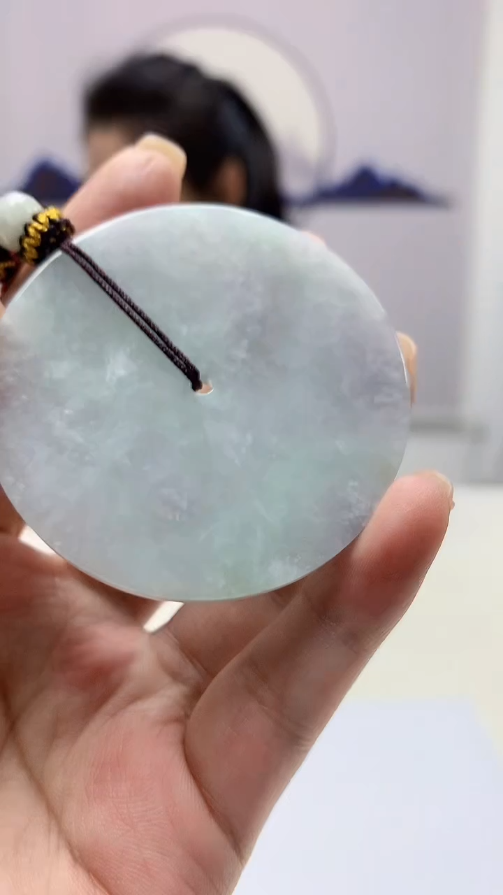 【闪购商品】定制翡翠未镶嵌4902ms-毛货181扣子