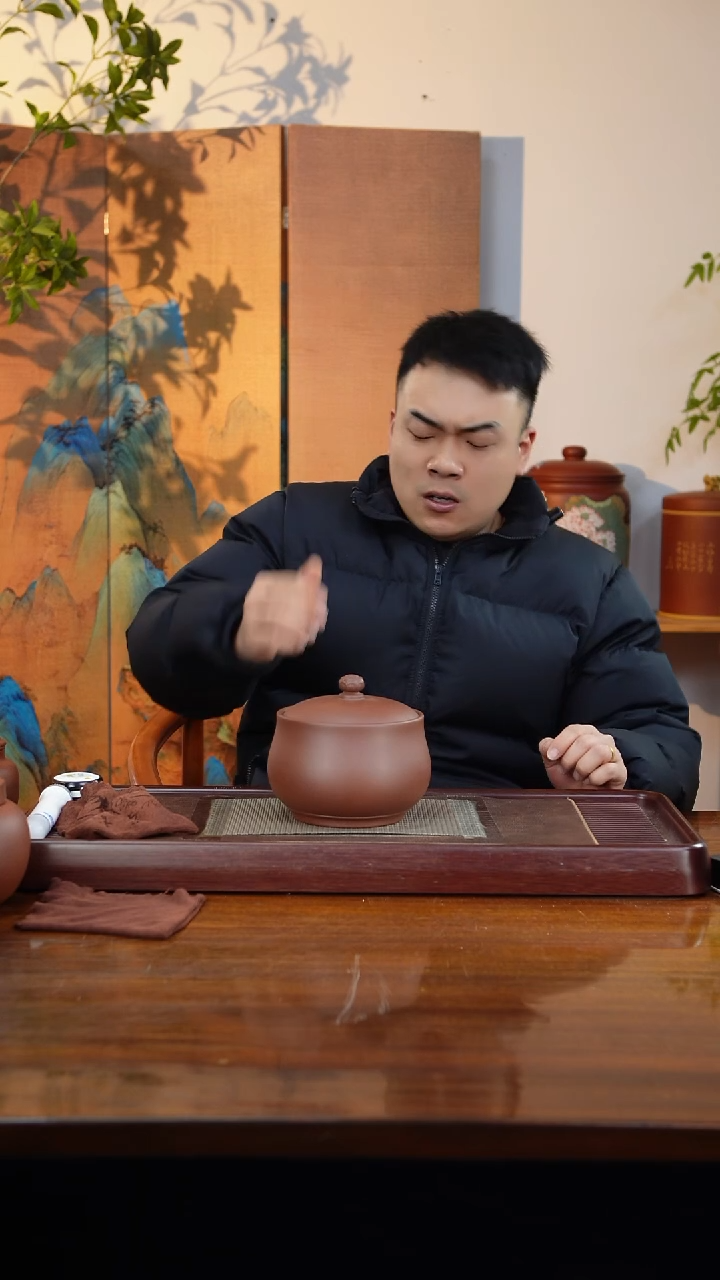 宜兴原矿紫砂茶叶罐