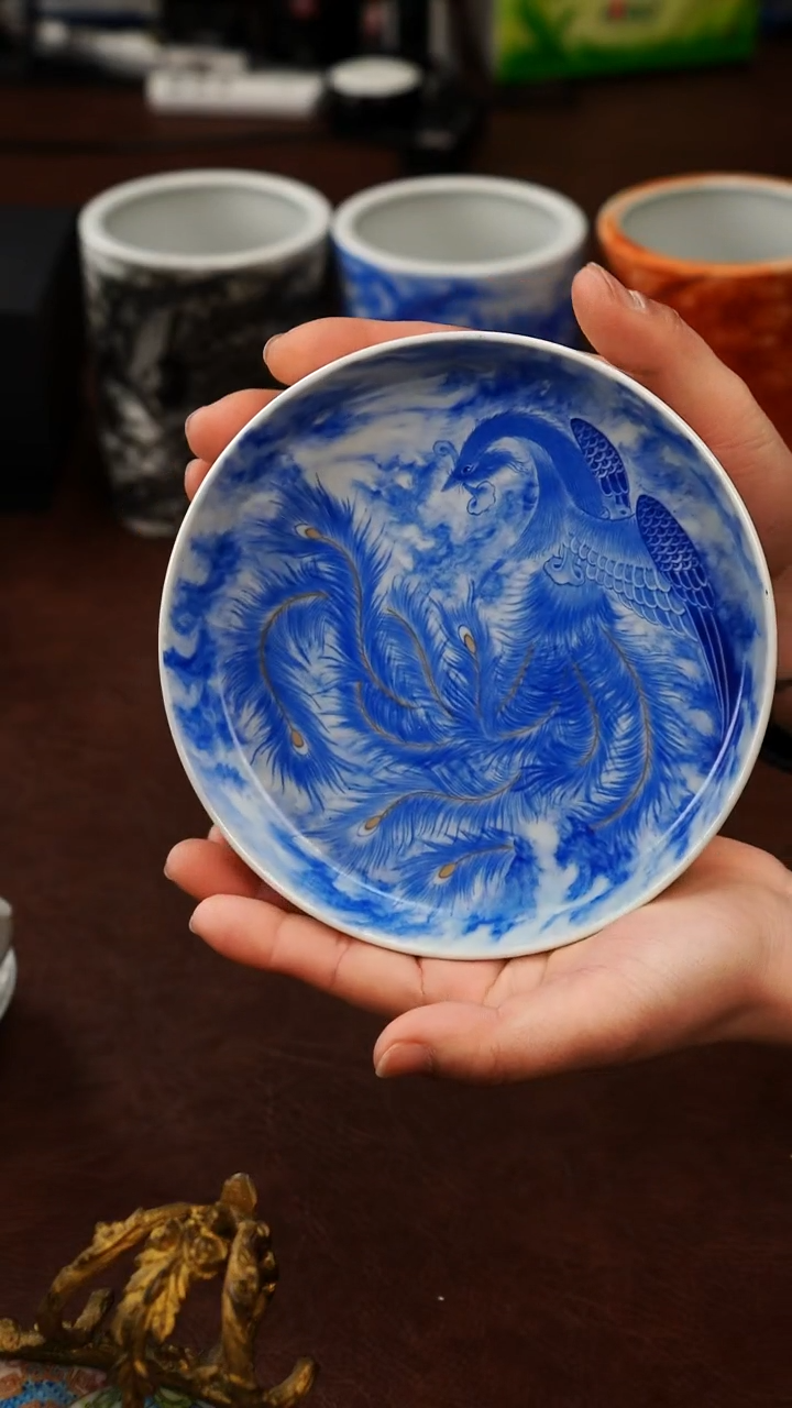 摆件陶70五里雾精选 手工手绘陶瓷