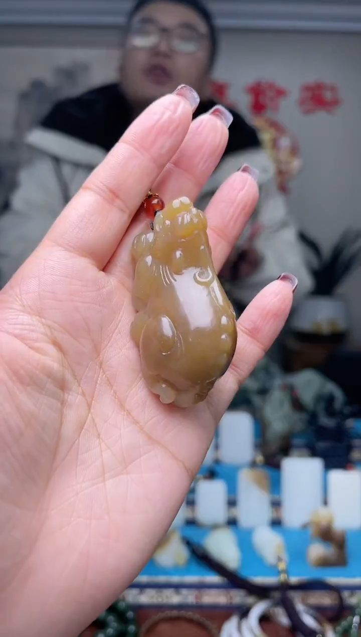 【闪购商品】和田玉挂件未镶嵌1