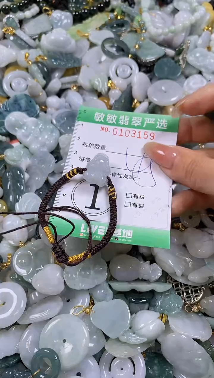 【闪购商品】翡翠颈饰未镶嵌闪购0103159