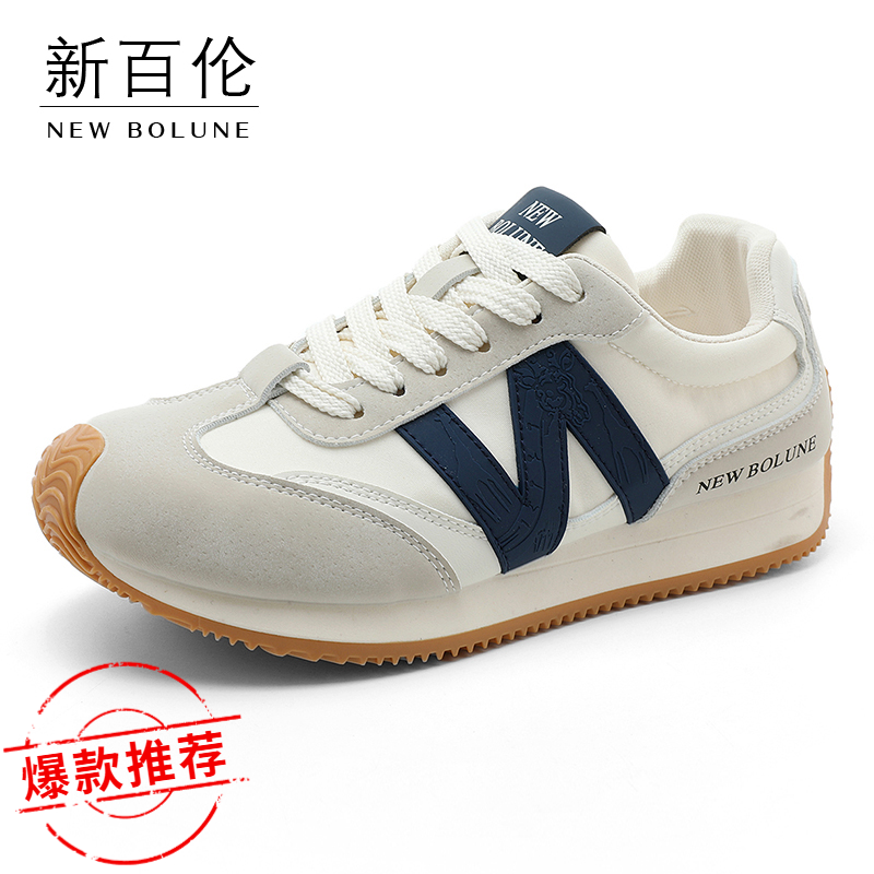 新百伦夏季新款德训鞋透气韩版百搭软底平底舒适轻便运动休闲鞋