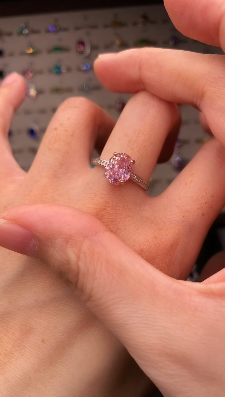 5克拉碧玺（处理）欧美风戒指