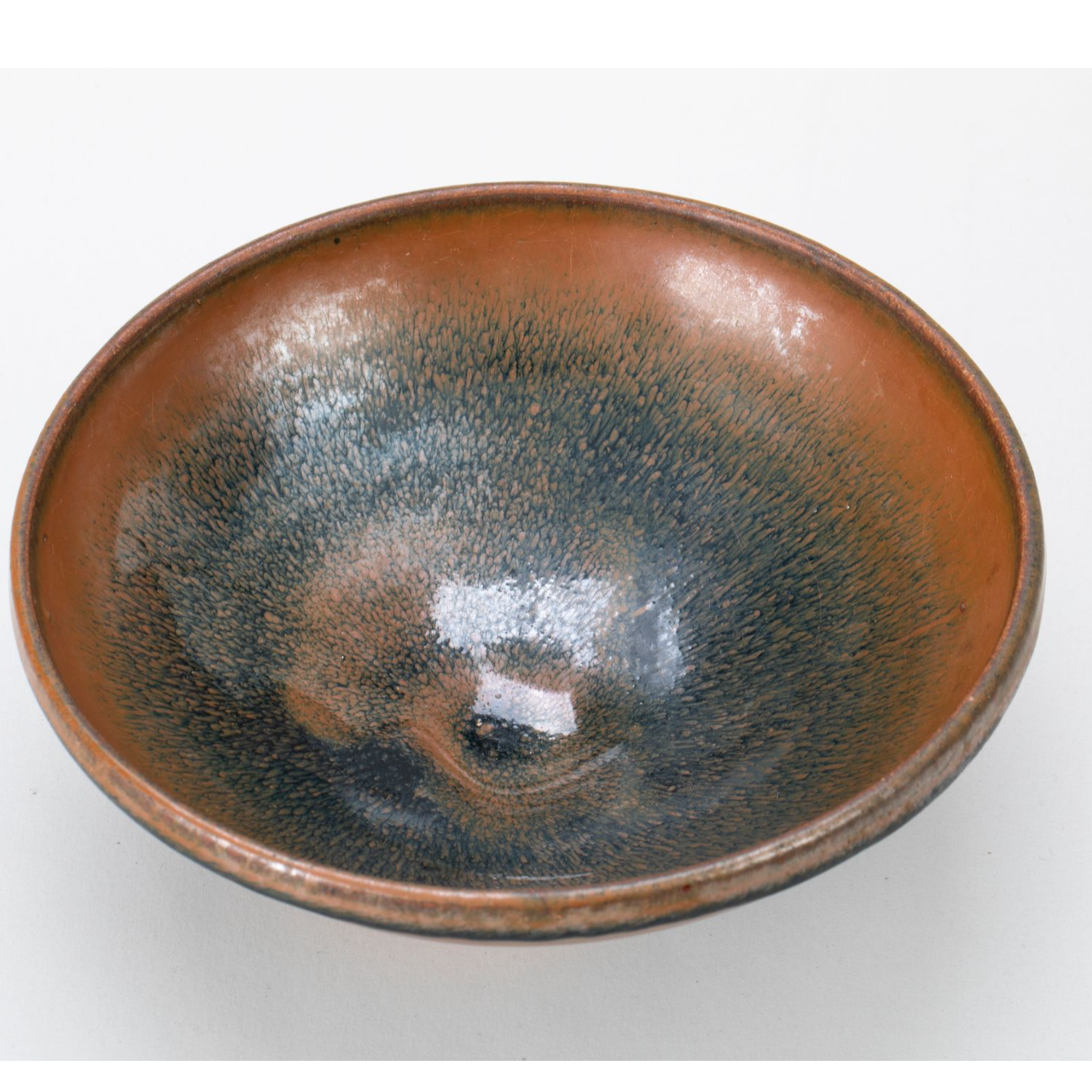 【拍卖】26、~黑釉油滴束口碗