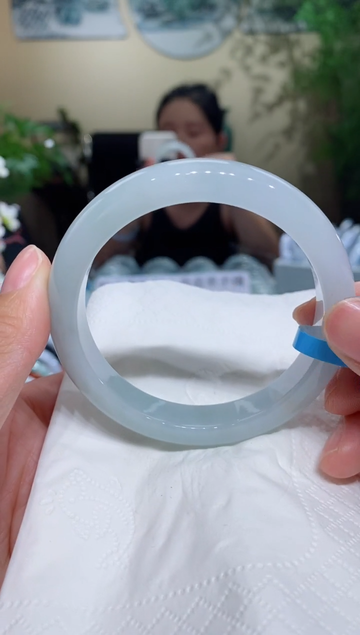 未镶嵌手镯翡翠圈口59-60