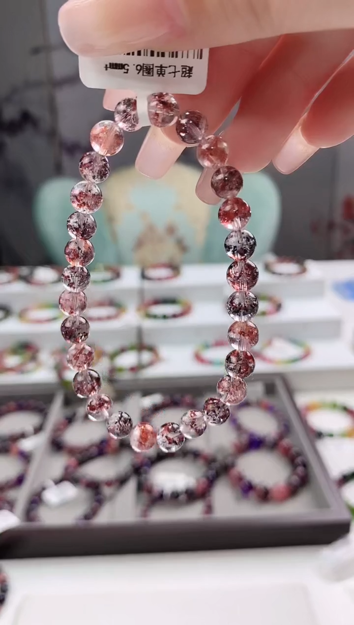 【闪购商品】水晶超七单圈6.5*未镶嵌多人多样性发其一