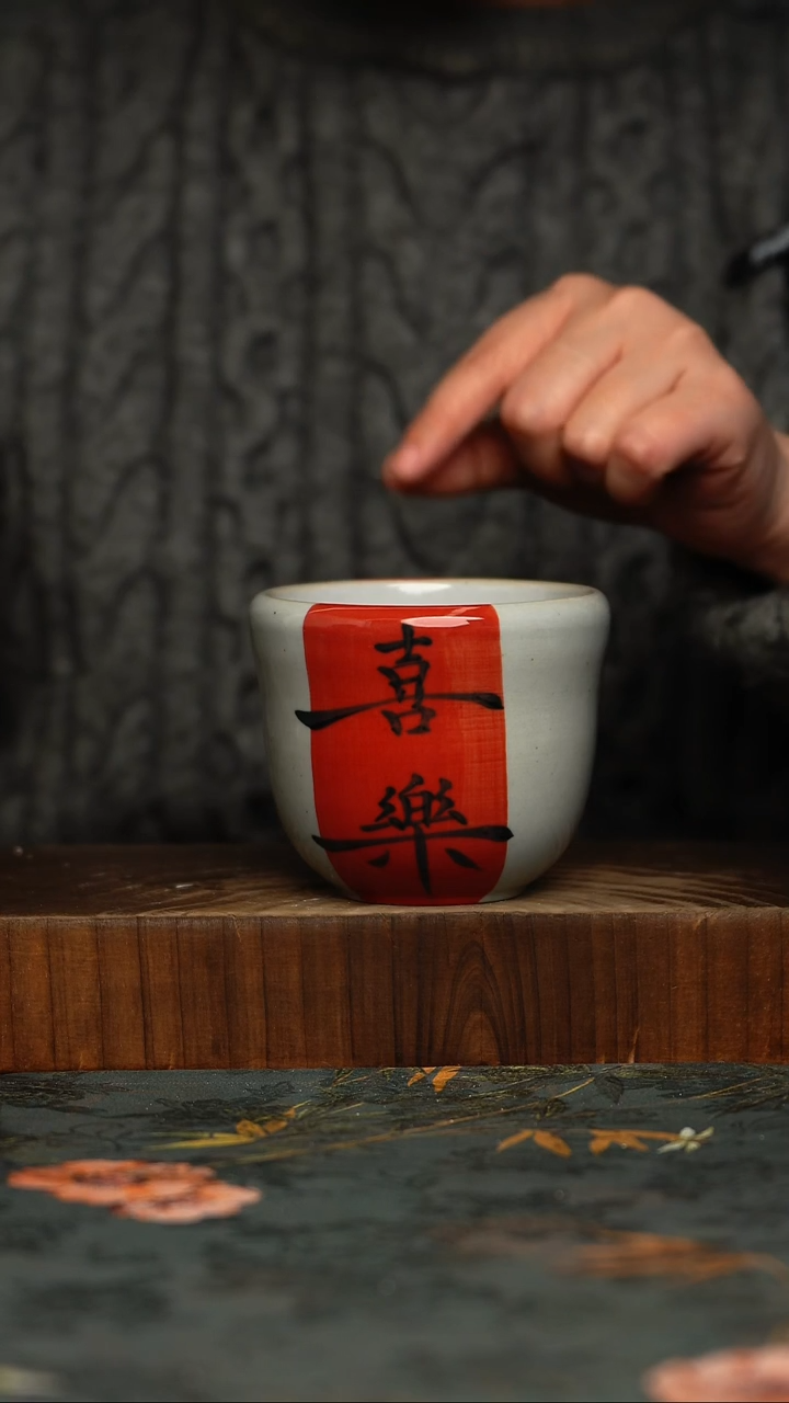 瓷片釉下彩手工手绘同款