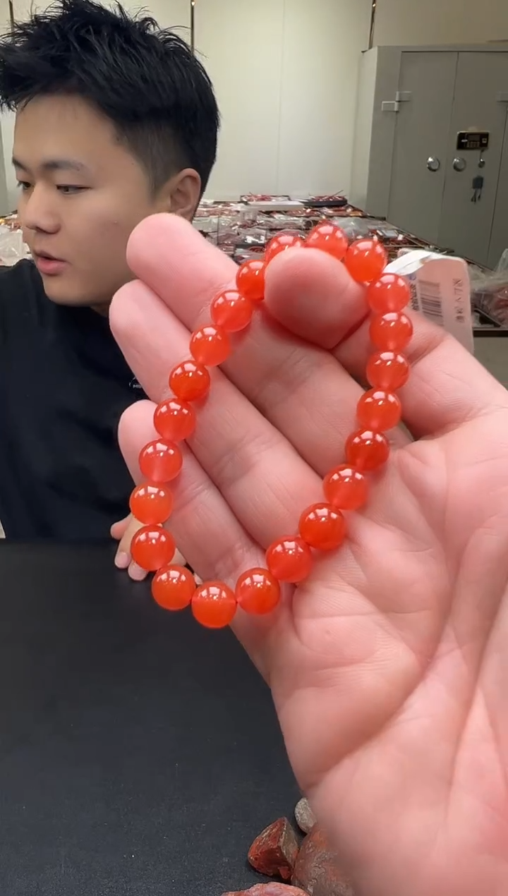 【闪购商品】南红玛瑙手链未镶嵌天然南红HT88370多样性发货