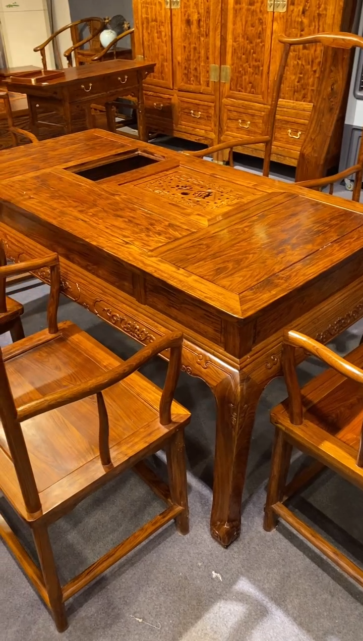 花梨木类茶桌6666666666666