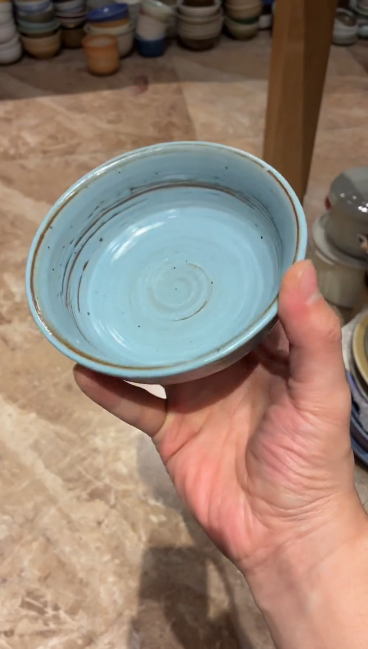 瓷片勤****?117 蓝马点小碗1个