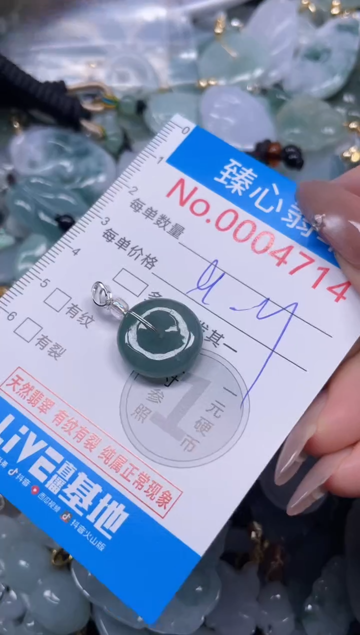 颈饰未镶嵌翡翠4714