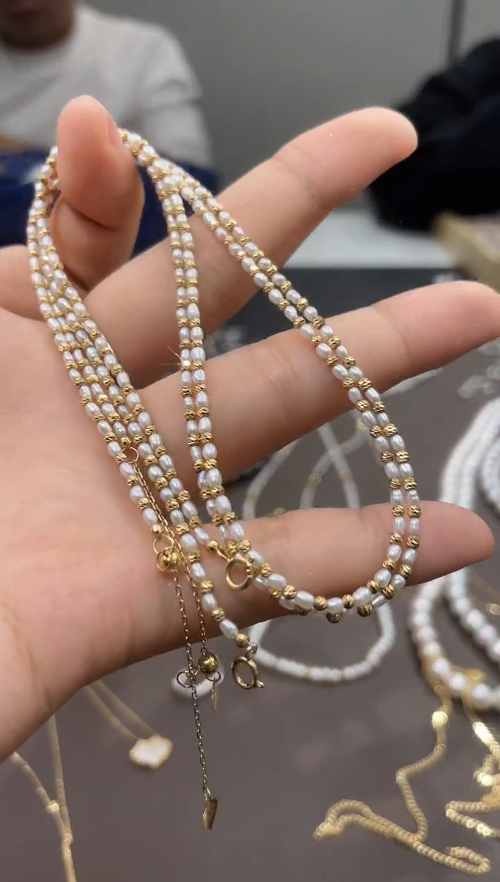 【闪购商品】海水珍珠项链18K金镶嵌TA0217-1148-610/多样性发