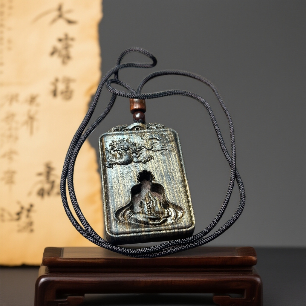 S0142-贵宝祥纹牌精品吊坠项链挂链