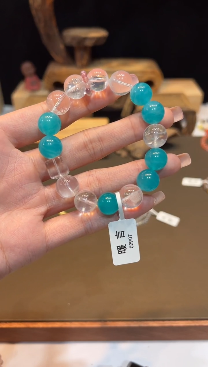 未镶嵌手链长石手饰@@