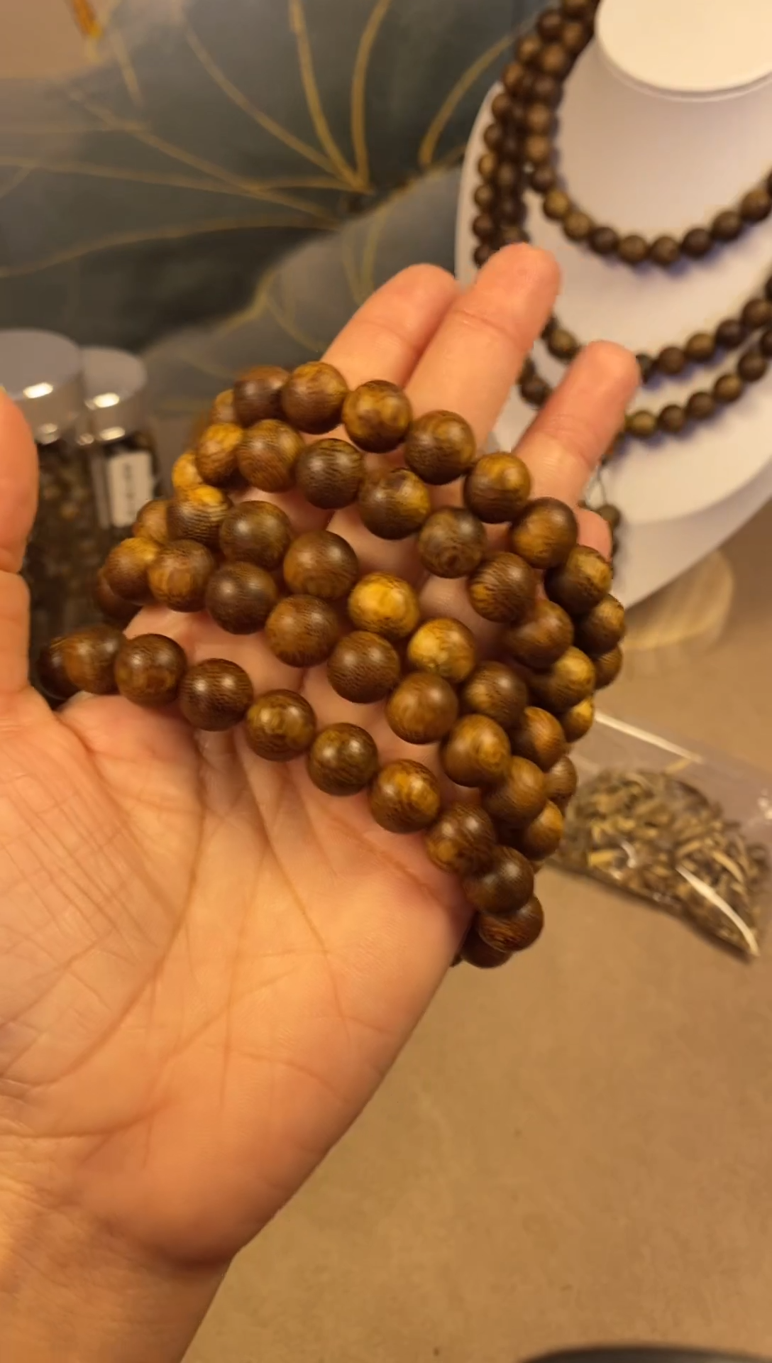 沉香沉香碎屑1.0乌深圆叶老料子6克