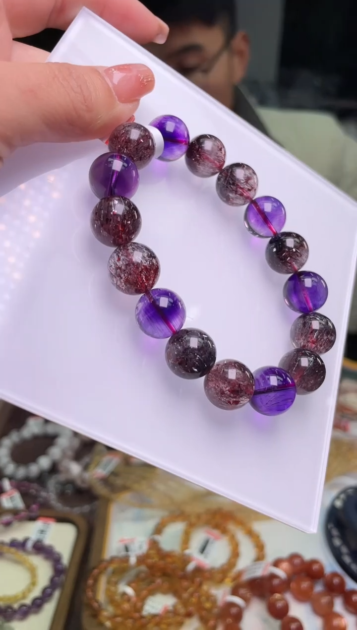 【闪购商品】水晶手串13/012未镶嵌多样性发一件
