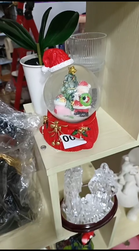 瓷006圣诞雪人音乐盒一个