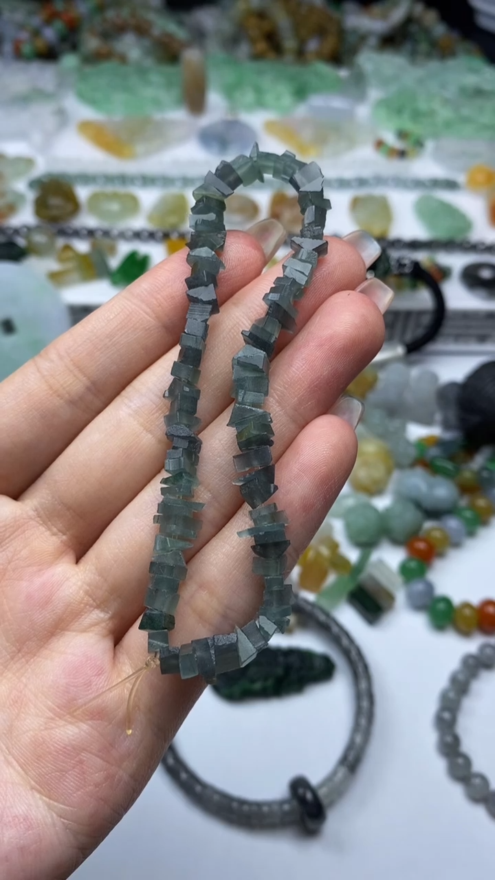 未镶嵌定制翡翠毛货定制不退不换