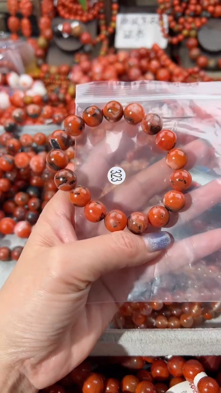 【闪购商品】南红玛瑙手串未镶嵌12