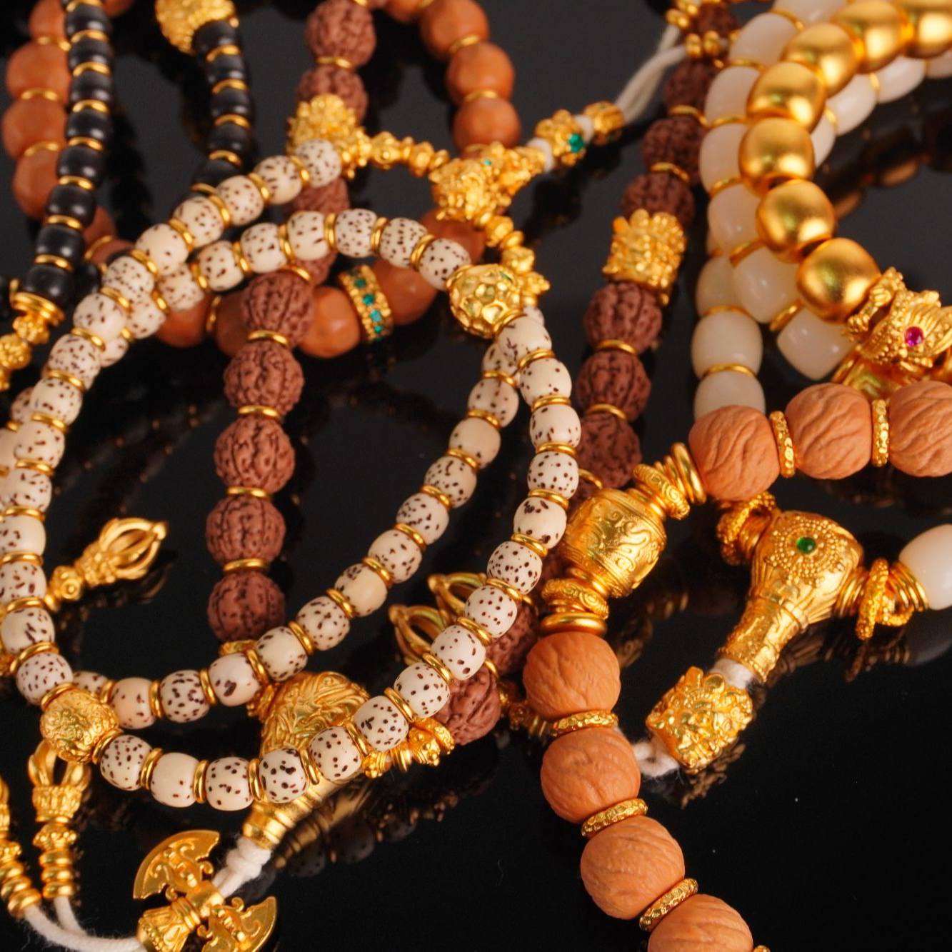 001-200文玩卡环隔片配饰DIY直播专用