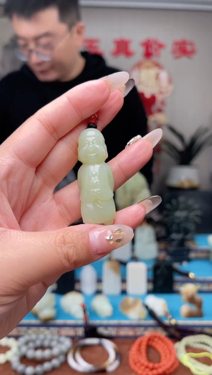 【闪购商品】和田玉挂件未镶嵌1