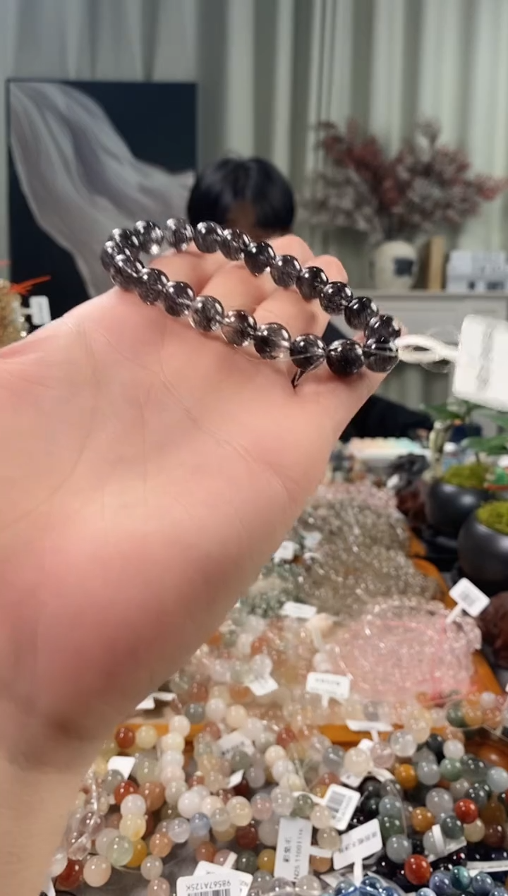未镶嵌手链水晶诶***嘿黑发晶