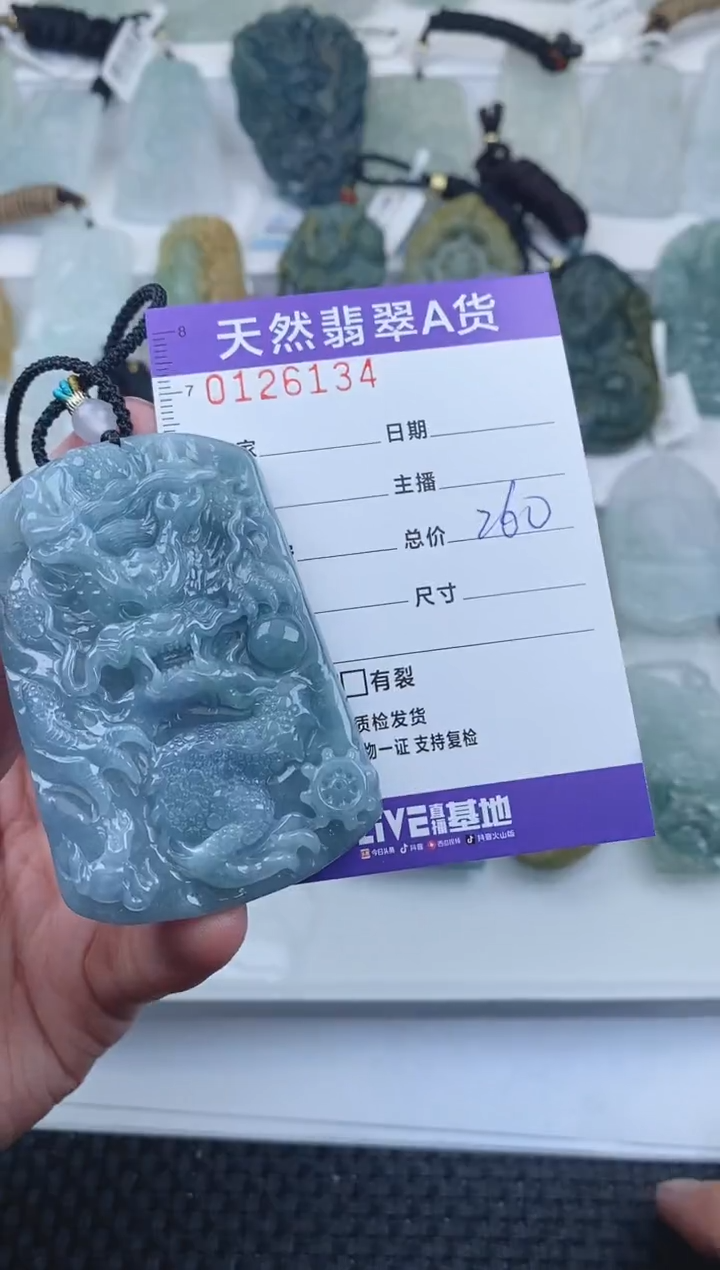 【闪购商品】翡翠颈饰未镶嵌        134