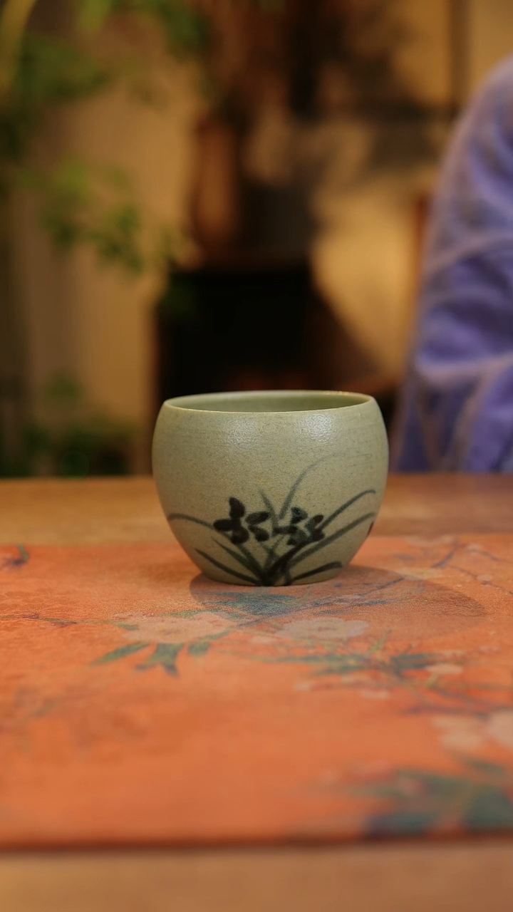 【闪购商品】瓷片1888景德镇手工手绘釉下彩高温瓷