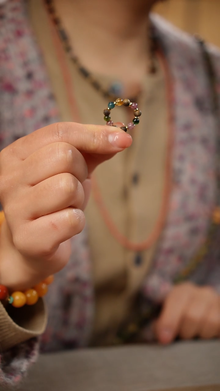 【闪购商品】碧玺戒指未镶嵌碧玺戒指