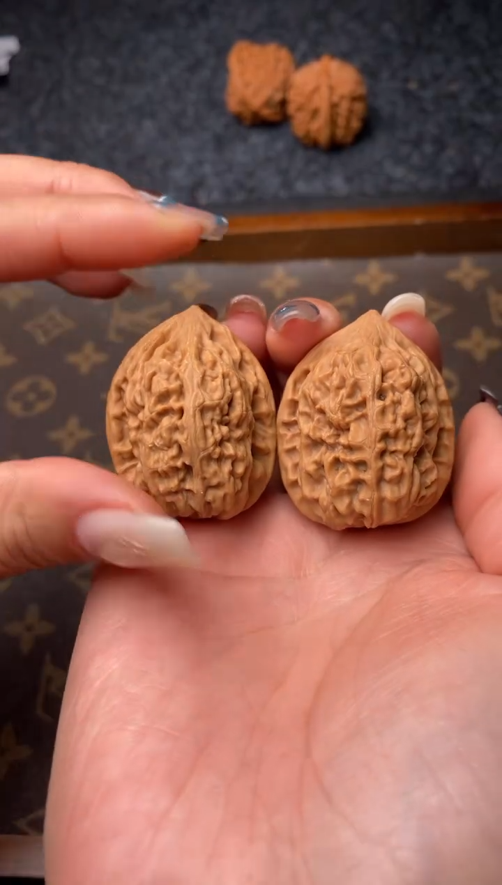 把件文玩核桃b213号33尺鸡心