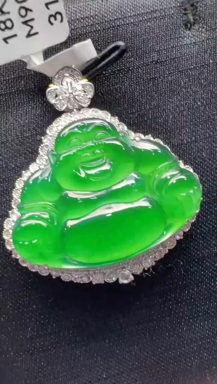 【闪购商品】翡翠吊坠(不含链)18K金镶嵌多样性团购发一件