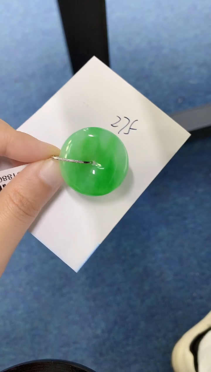 【闪购商品】翡翠颈饰18K金镶嵌000000000