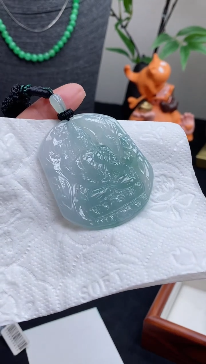 【闪购商品】翡翠颈饰未镶嵌缅甸天然翡翠