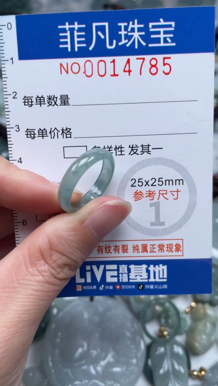 颈饰未镶嵌翡翠14785