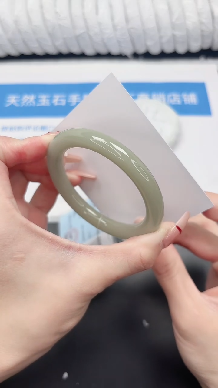 未镶嵌手镯石英质玉24-57.5DY