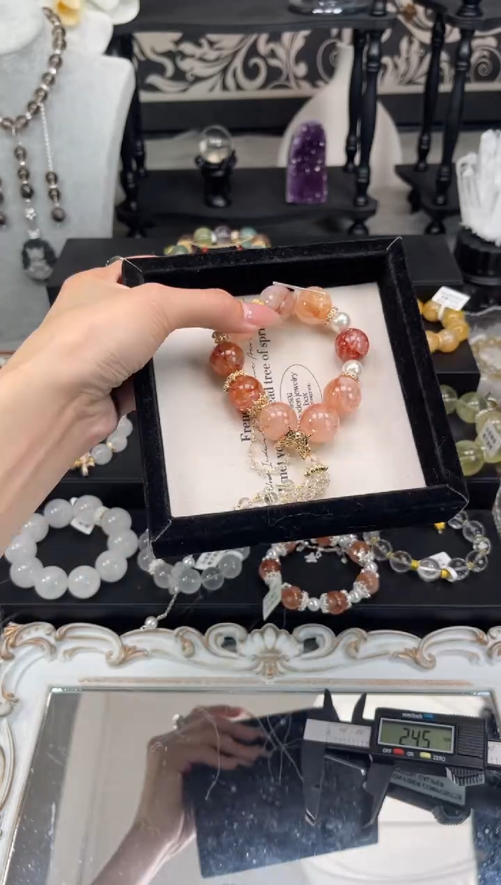 【闪购商品】水晶手链未镶嵌天然水晶 多样性发货