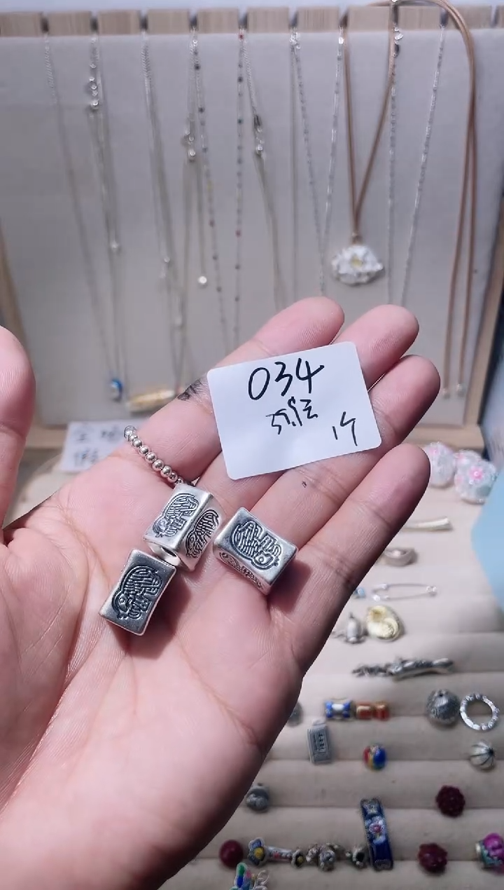 无足银蔚*～纯银配件034