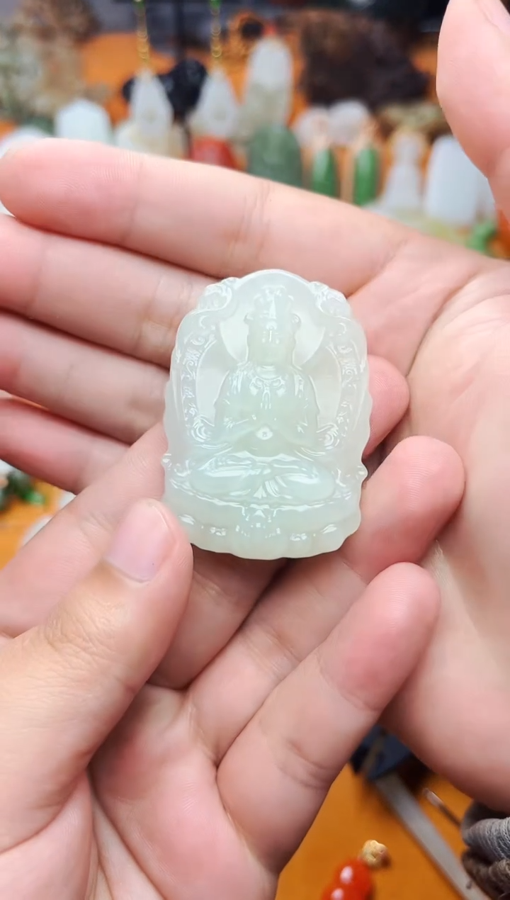 【闪购商品】和田玉颈饰未镶嵌观音