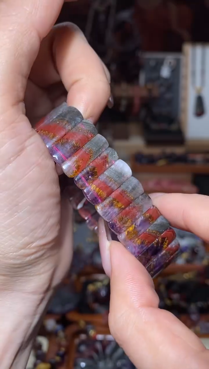 【闪购商品】水晶手牌未镶嵌极光23