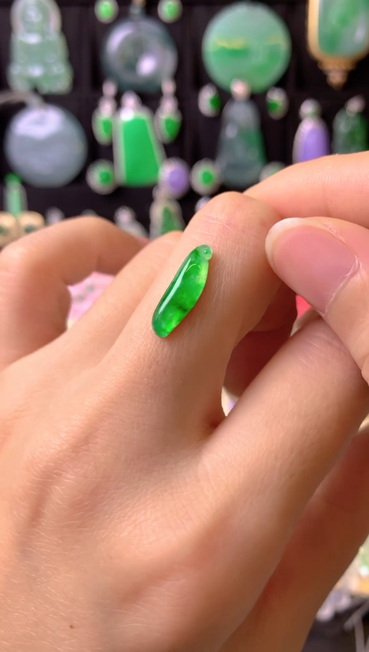 【闪购商品】定制翡翠未镶嵌1裸玉（客户意向镶嵌）