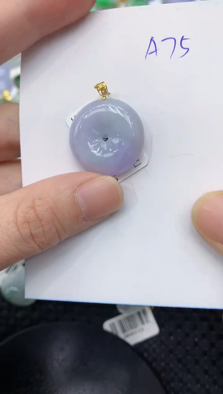 【闪购商品】翡翠颈饰18K金镶嵌111111111111