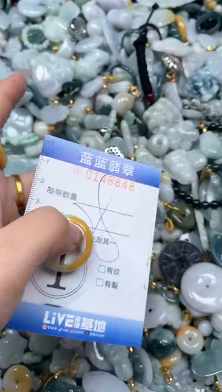 【闪购商品】翡翠颈饰未镶嵌闪购0148848多样性发其一