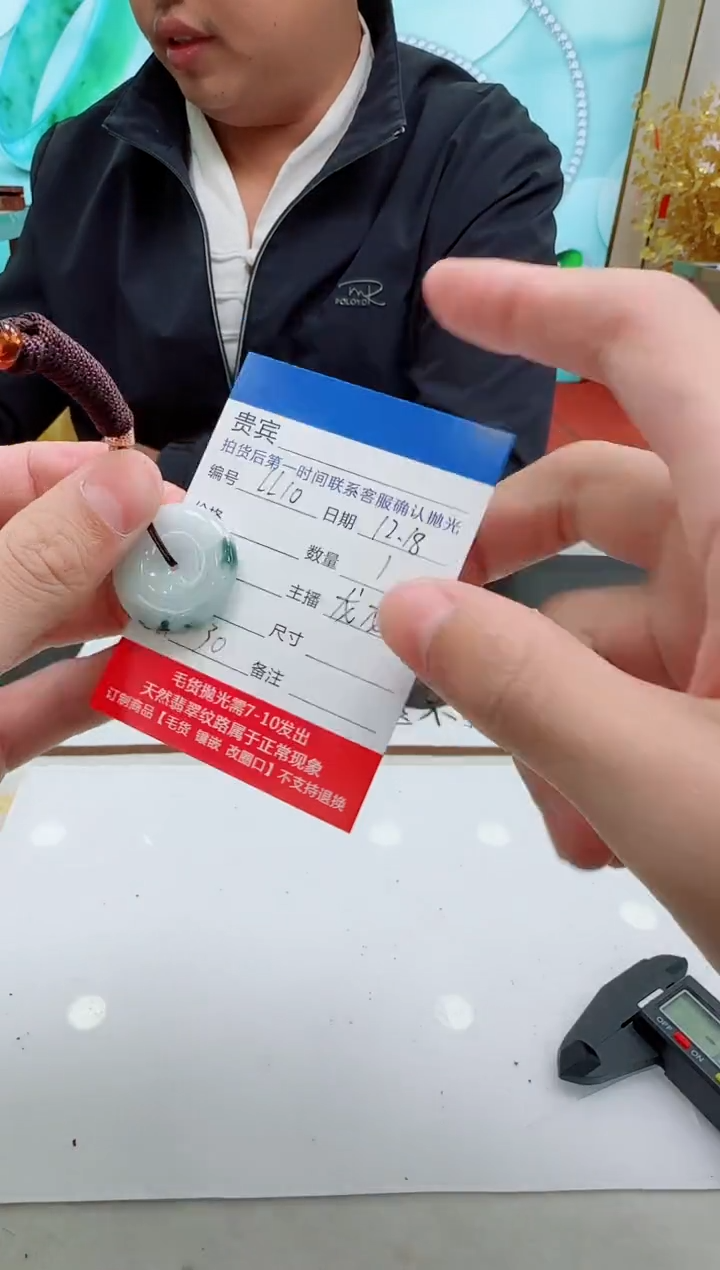 颈饰未镶嵌翡翠LL10翡翠吊坠-多样性发其一