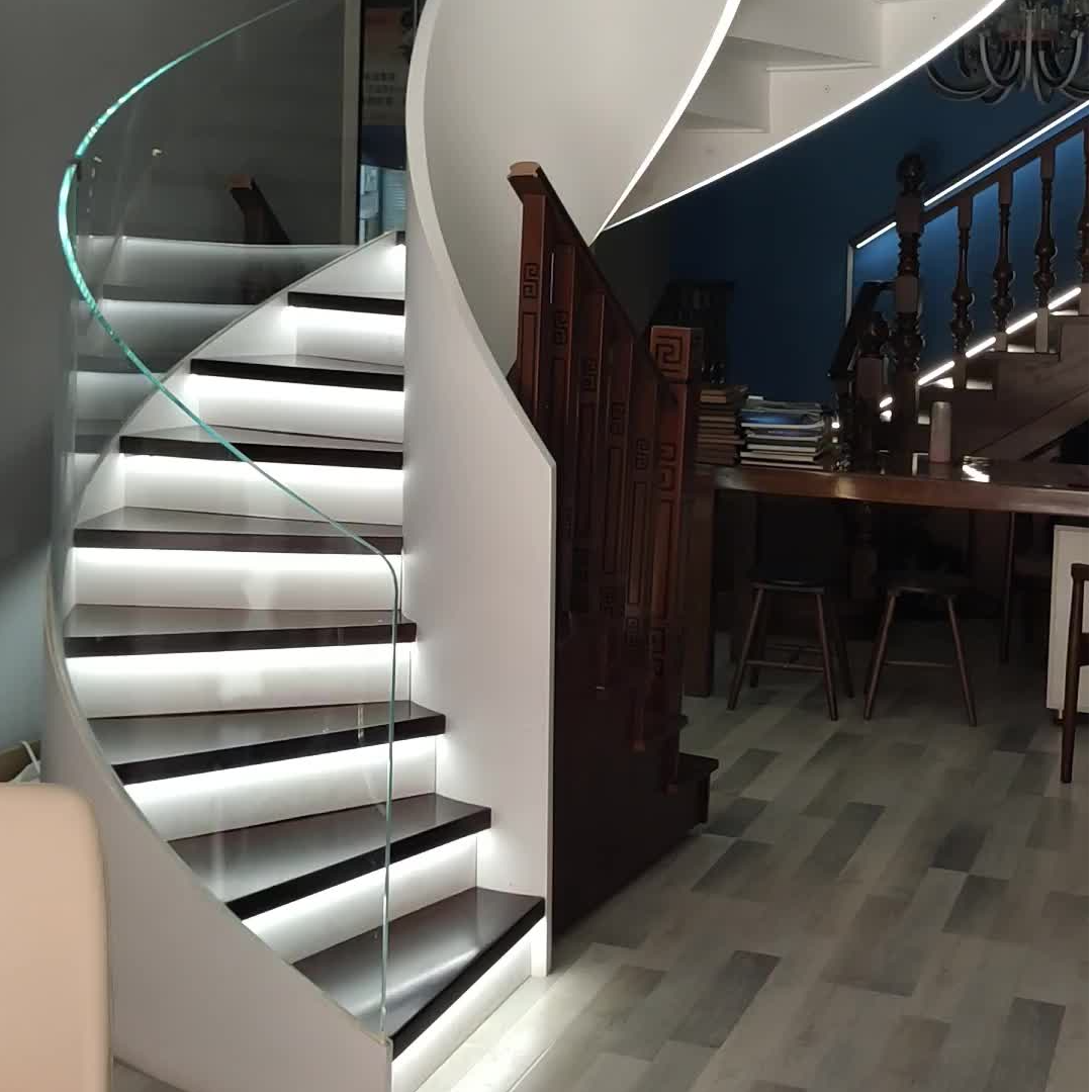 免开槽网红楼梯踏步灯 智能PLC两线载波感应别墅自建房台阶灯